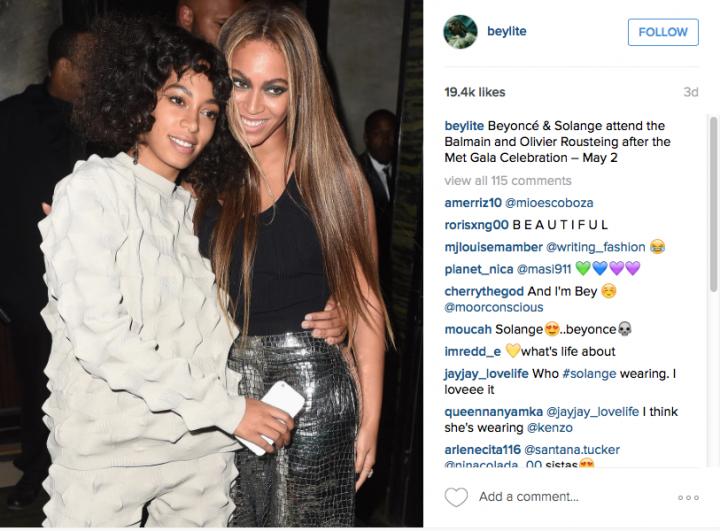 Beyonce & Solange